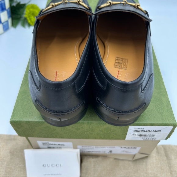 Men’s Gucci, jordaan loafer size 8.5 fits 9.5 US made in Italy - Picture 7 of 9